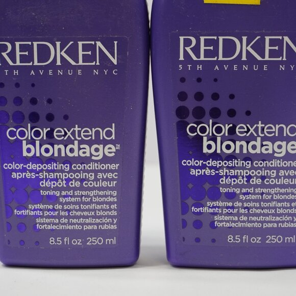 Lot of 2 Redken COLOR EXTEND BLONDAGE COLOR DEPOSITING CONDITIONER 8.5 oz - Picture 3 of 3